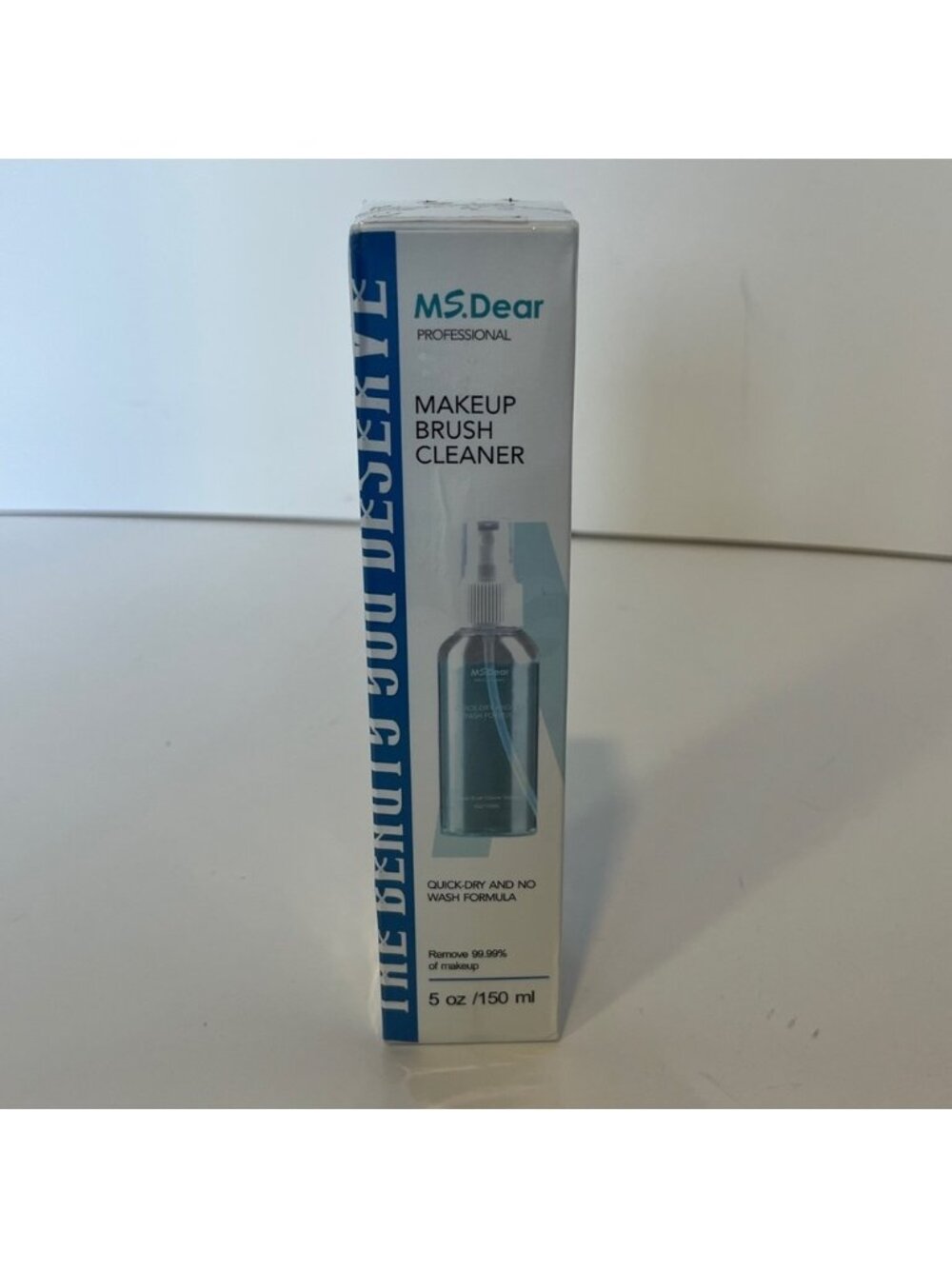 MS.Dear Professional Makeup Brush Cleaner 5oz 150ml Quick Dry No Wash NEW SEALED